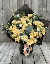 Букет цветов из:  Розы и Лизиантусы #REPLACE_PRED# Раменки