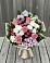 Букет цветов из: Альстромерии, Гвоздики, Розы и Хризантемы в Раменки