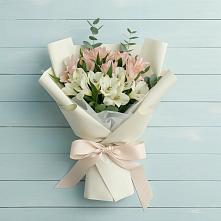 Букет цветов из:  Альстромерии в Раменки