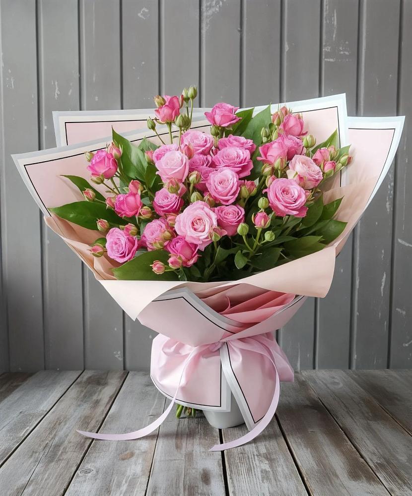 Букет Розовый кустик в Раменки