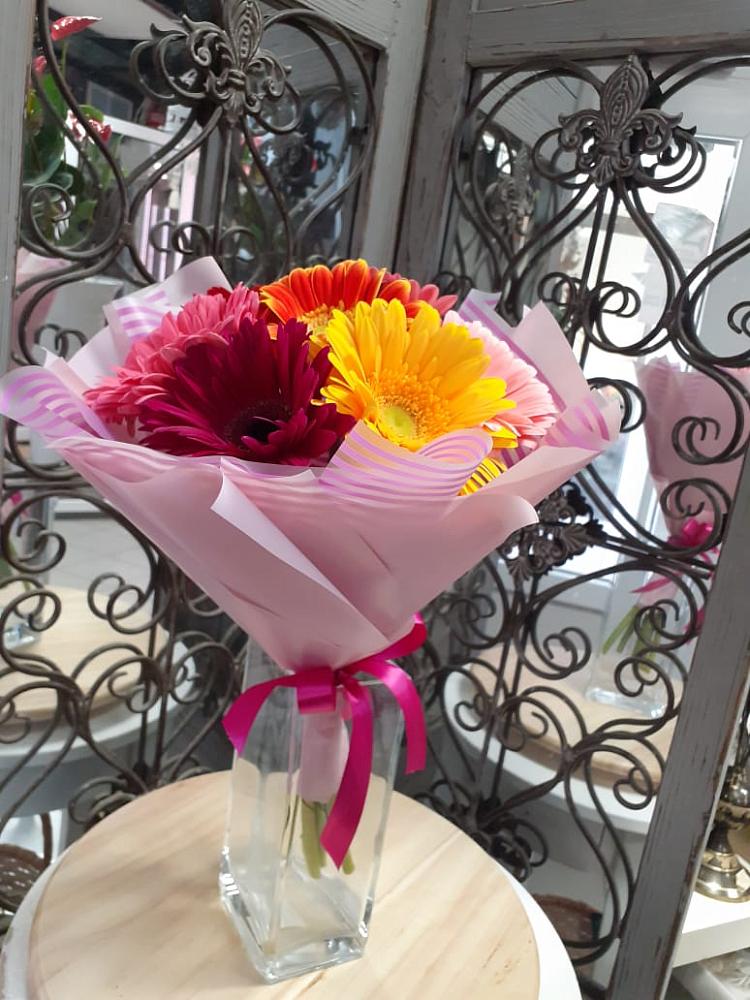 Букет цветов из: Герберы в Раменки