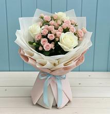 Букет цветов из:  Розы в Раменки