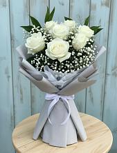 Букет цветов из:  Розы в Раменки