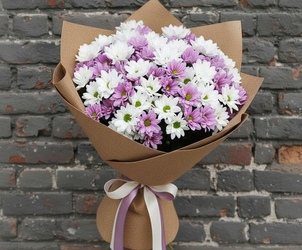 Букет цветов из: Хризантемы в Раменки