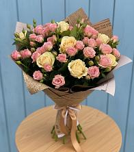 Букет цветов из:  Розы в Раменки