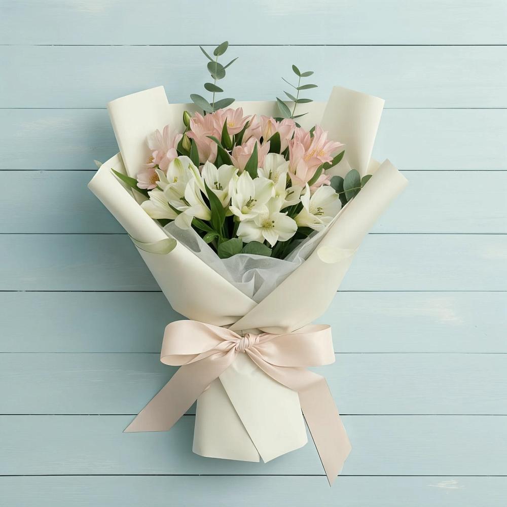 Букет цветов из: Альстромерии в Раменки