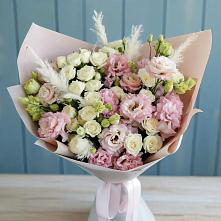 Букет цветов из:  Альстромерии и Розы в Раменки